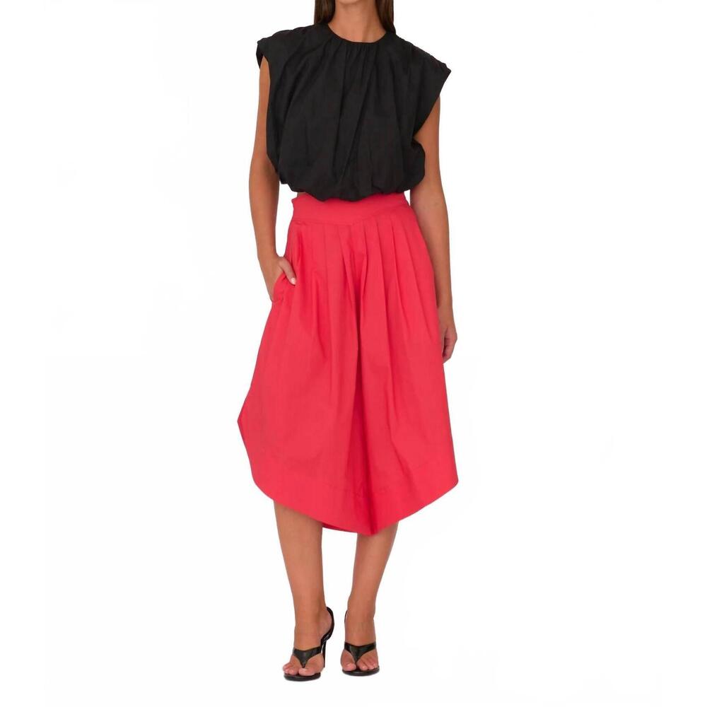 NEW SECULAR rafa relaxed short in red